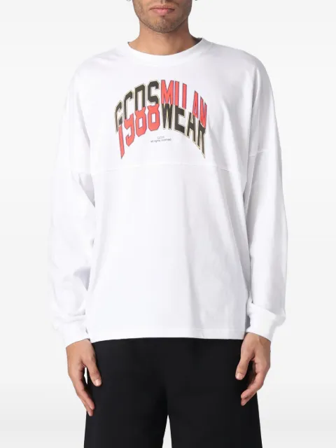 GCDS long-sleeve T-shirt White SS23M120168