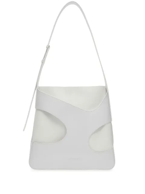 Ferragamo textured shoulder bag White 762324