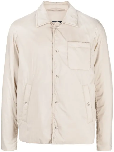 Herno chantilly buttoned jacket Neutrals GI000326U19288