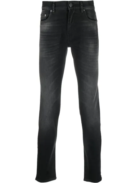 PT Torino slim-cut mid-rise jeans Black KJ05Z20BASTX11