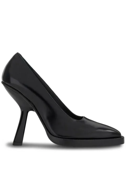 Ferragamo shaped-high-heel pumps Black 760699