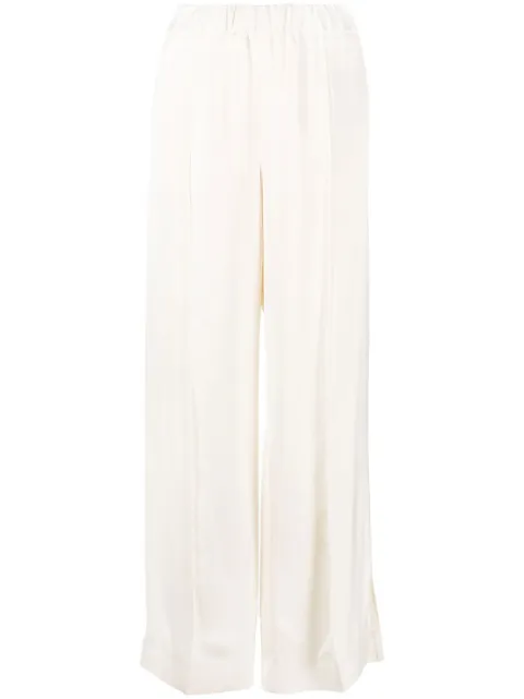 Jil Sander elasticated straight-leg trousers Neutrals J01KA0109J65022
