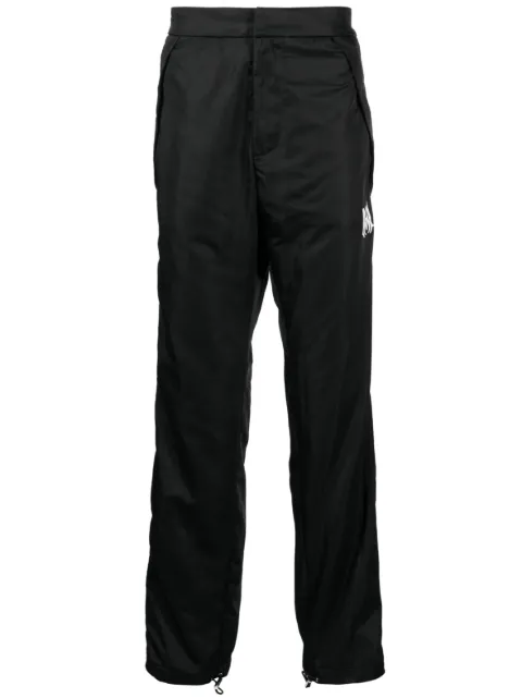 AMIRI logo-print straight-leg trousers Black PS23MAW026
