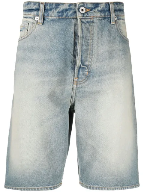 Kenzo knee-length denim shorts Blue FD55DS3366A4