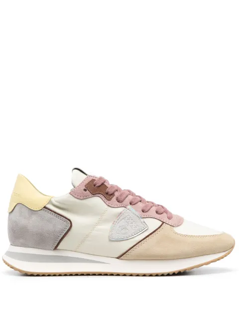 Philippe Model Paris Tropez low-top leather sneakers Neutrals TZLDWP28