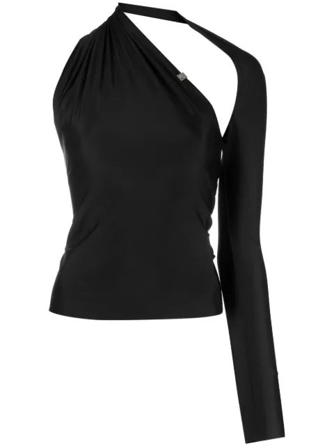 1017 ALYX 9SM cut-out asymmetric top Black AAWSH0208FA01