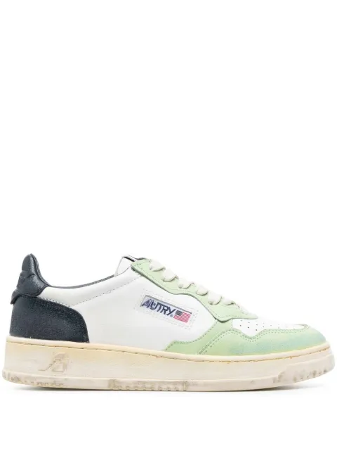 Autry Medalist colour-block low-top sneakers White AVLWSV18