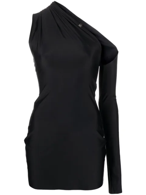 1017 ALYX 9SM cut-out asymmetric mini dress Black AAWDR0136FA01