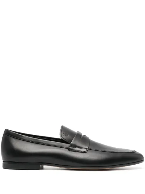 Tod's slip-on leather loafers Black XXM38K0GG10NF5