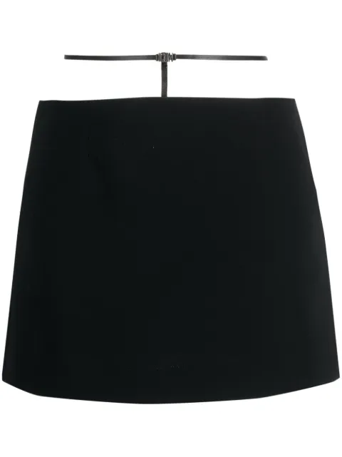 DSQUARED2 strap-detail mini skirt Black S80MA0014S60567