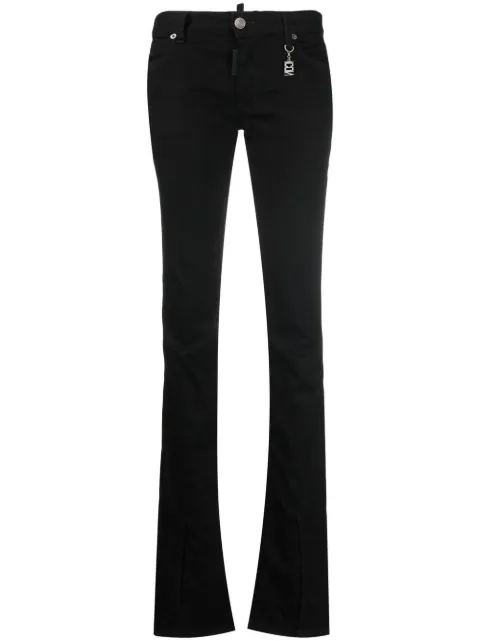 DSQUARED2 split-cuff flared jeans Black S80LA0056S30730