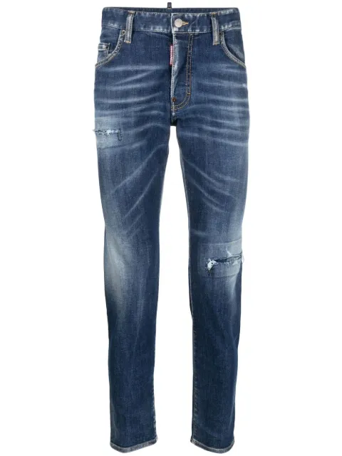 DSQUARED2 Icon distressed skinny jeans Blue S79LA0063S30789