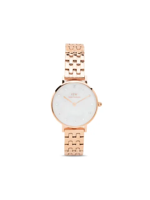 Daniel Wellington Petite Lumine 5-Link 28mm Pink DW00100617