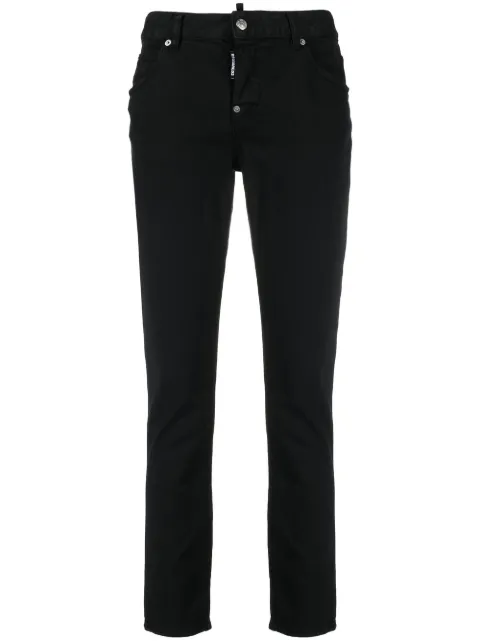 DSQUARED2 Bull cropped jeans Black S75LB0827S30811