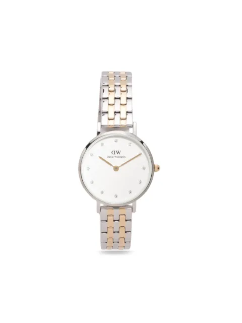 Daniel Wellington Petite Lumine 5-Link 28mm White DW00100616