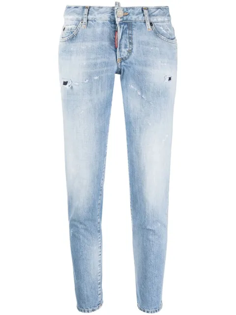 DSQUARED2 low-rise slim-cut jeans Blue S75LB0796S30309