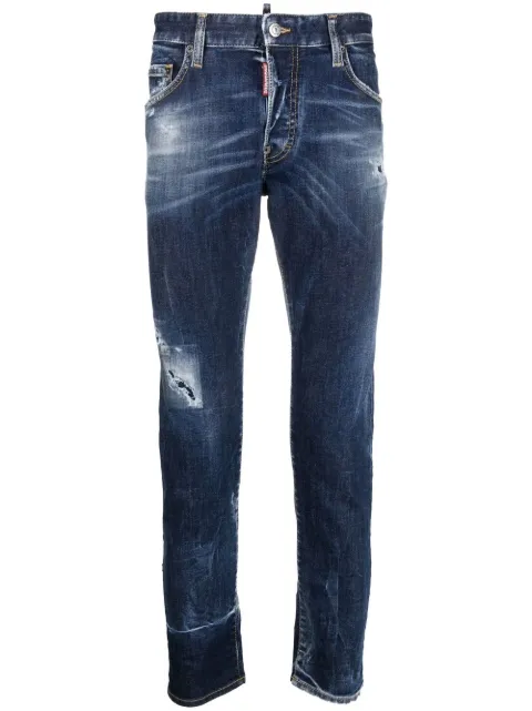 DSQUARED2 Dark Scar slim-fit jeans Blue S74LB1338S30789