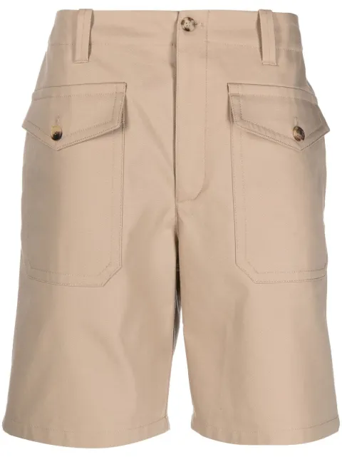 Alexander McQueen pocket-detail bermuda shorts Neutrals 730730QUS01