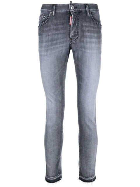 DSQUARED2 faded skinny jeans Grey S74LB1390S30503