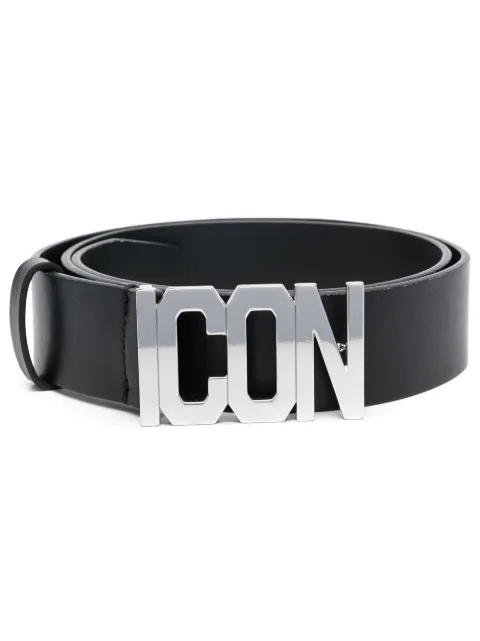 DSQUARED2 Icon leather belt Black BEM053912900001