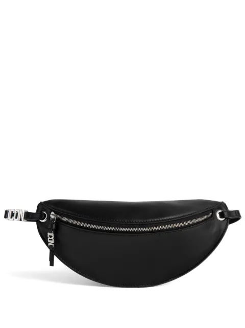 DSQUARED2 logo-plaque leather belt bag Black BBW0038189000012124