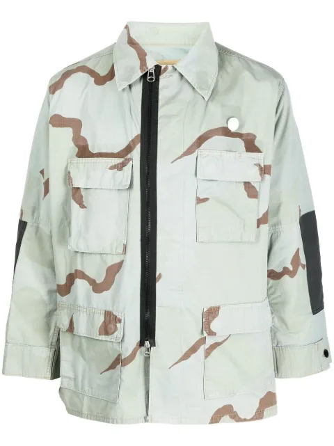 OAMC Re:Work BDU shirt jacket Blue 23E28OAX19CAPOA055