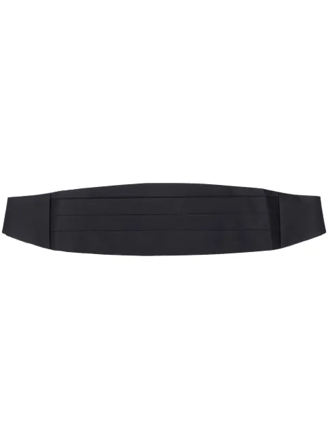 Tagliatore clasp fastening cummerbund Blue SASHA10003
