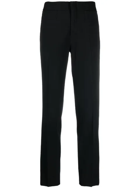 Gucci Pre-Owned 2000s straight-cut tailored trousers Black GUC250PP