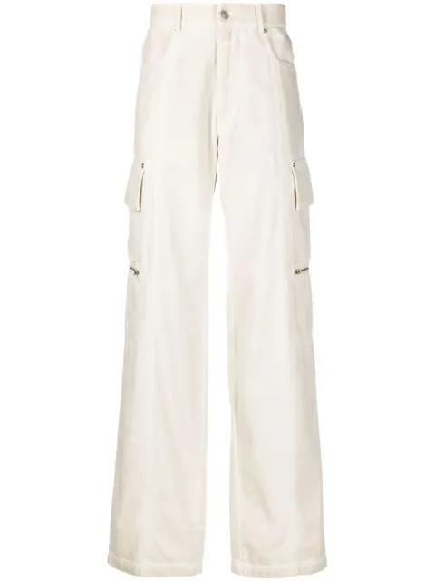 1017 ALYX 9SM Skate wide-leg trousers White AAMPA0359FA01