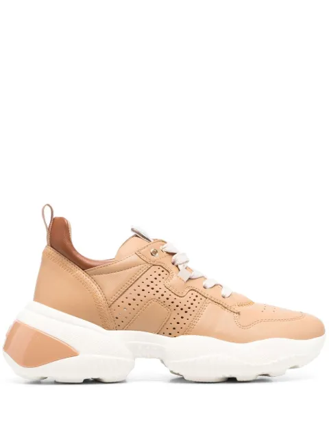 Hogan Interactive low-top sneakers Brown HXW5680EC90LE9