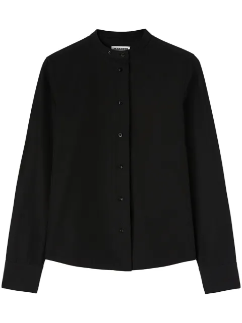 Jil Sander Monday P.M. cotton shirt Black J05DL0008JTN035
