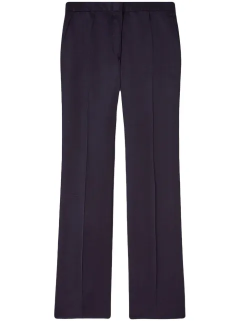 Jil Sander pressed-crease high-waisted trousers Black J02KA0106J65090