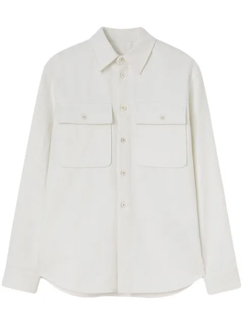Jil Sander classic-collar cotton shirt White J40DL0109J46544