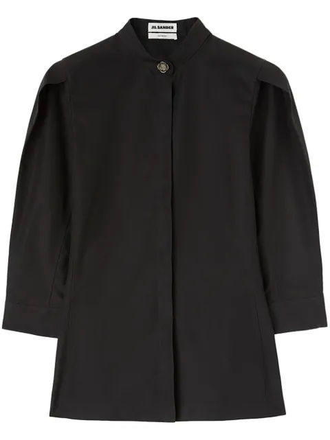 Jil Sander Saturday P.M. cotton shirt Black J05DL0013JTN037