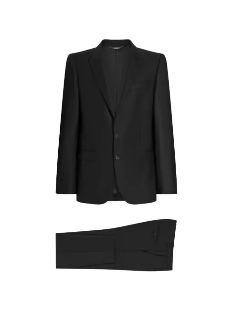 Dolce & Gabbana Martini shawl-collar suit Black GK0RMTGG059