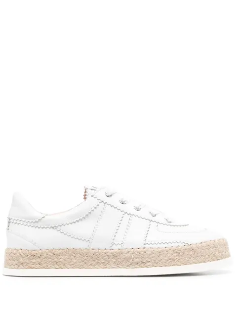 AGL lace-up low-top sneakers White D936107PISOFTY0102