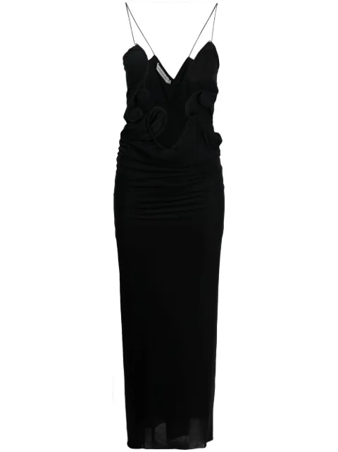 Christopher Esber Moulded Venus maxi dress Black 22043012