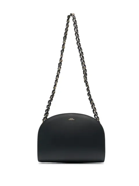 A.P.C. Demi Lune shoulder bag Black PXAWVF61784