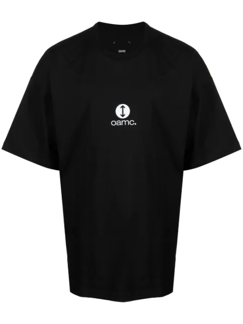 OAMC photograph-patch oversized T-shirt Black 23E28OAJ19COT00727