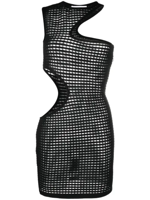 Genny cut-out detail mini dress Black 74AAF831CM659