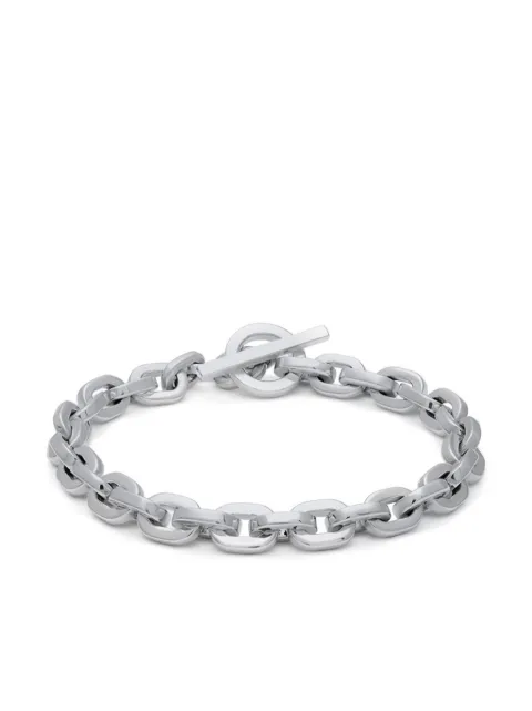 MAOR Cuadro anchor-chain bracelet Silver UCUADROTOG1SLR6XX