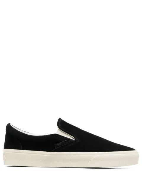 TOM FORD suede slip-on sneakers Black J1368LCL123N
