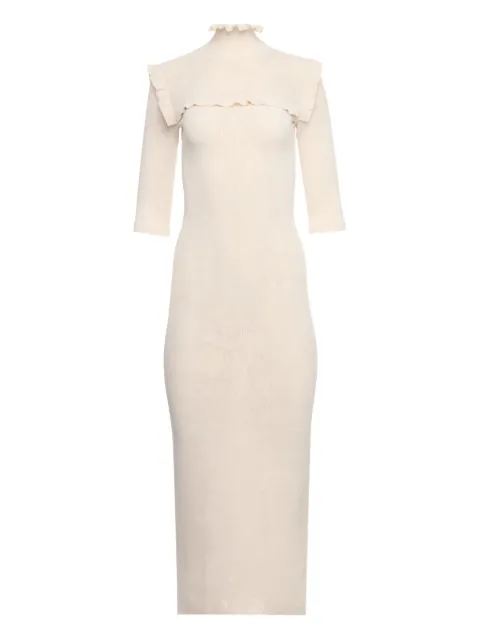Sportmax Crisma midi dress White 2323210437600