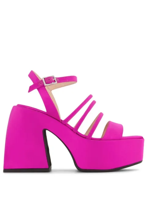 Nodaleto Bulla Chibi platform sandals Pink NO1128124