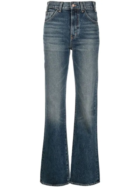 Nili Lotan flared-cut leg jeans Blue 12107W1208