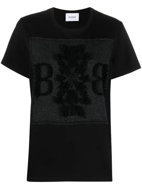 Barrie B-logo T-shirt Black C104752