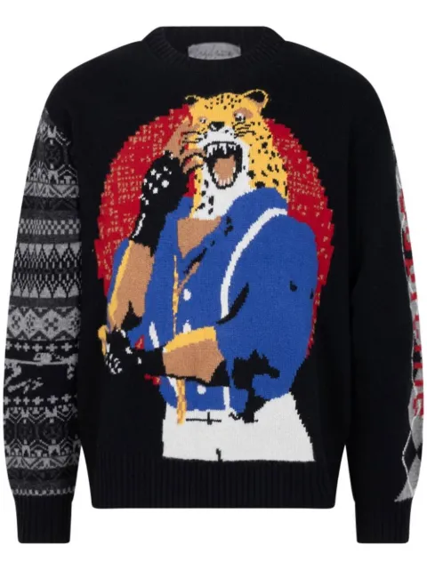 Supreme x Yohji Yamamoto x Tekken jumper Black SU12548