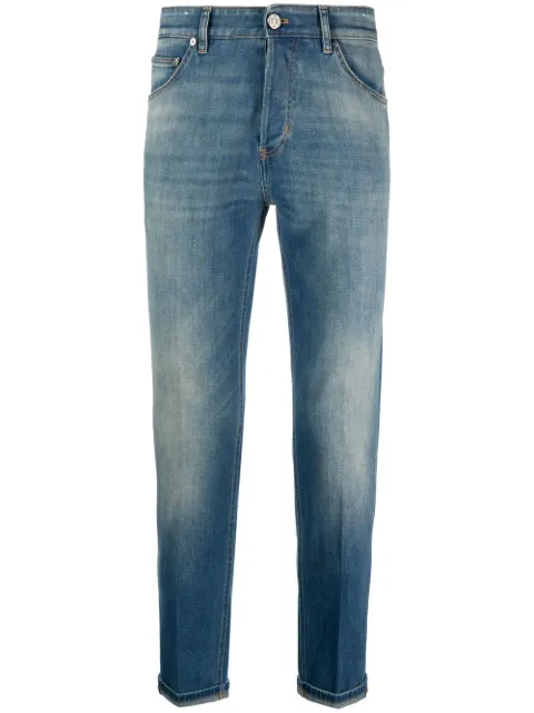 PT Torino washed fitted jeans Blue C5TJ05B50BASCA43