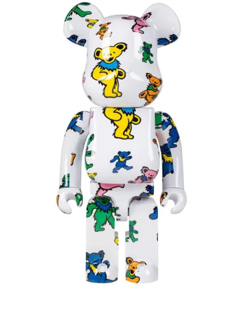 MEDICOM TOY x Grateful Dead Dancing BE@RBRICK figure White MEDI0109