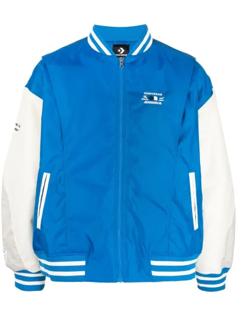 Converse x Ader Error Shapes varsity jacket Blue 10025391A01